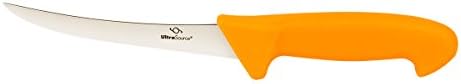 ULTRASOURCE Boning Knife, 6" Curved/Flexible Blade, Polypropylene Handle