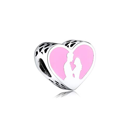 CKK Love Charms for Pandora Bracelets, 925 Sterling Silver (LOVE)