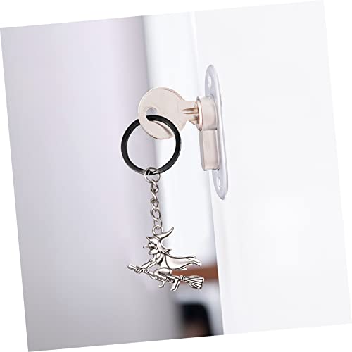 Porte-clés acier inoxydable Uonlytech haut diviser plat pour accessoires durables