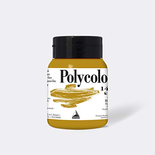 Maimeri Polycolor or riche 500 ml peinture vinyle à fort pouvoir couvrant opaque