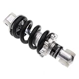  CDILOPMAN 100 mm/125 mm/150 mm/160 mm/170 mm/180 mm/190 mm/200 mm, amortisseur de suspension arrière 47 cc, 49 cc, convient pour mini scooter électrique, vélo de poche (125 mm, 340,2 kg)