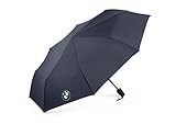 Original BMW Unisex Herren Damen Logo Taschenschirm Travel 80232466303