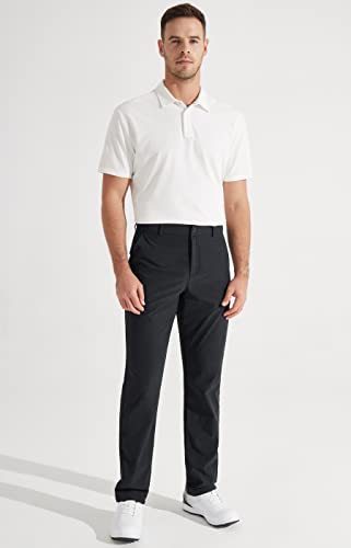 libin mens golf pants stretch work dress pants 303432343434 quick dry lightweight casual comfy trousers with pockets