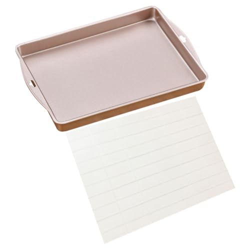 FIXOSHEE Nougat Mold Baking Pan Non-Stick Tray for Homemade Nougat for Dessert Baking