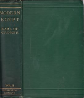 Modern Egypt Vol 2 only (of 2 vol set)