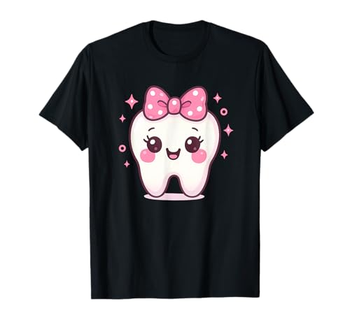 Diente lindo con diseño de dentista de arco higienista dental Camiseta