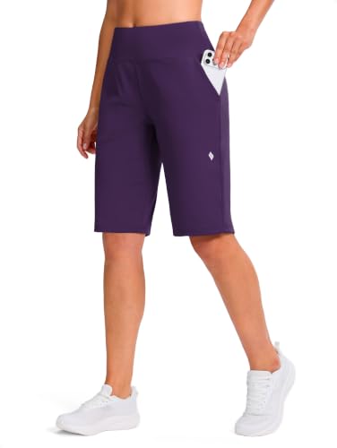 Image of SANTINY 14 inch /12 inch Long Shorts for Women