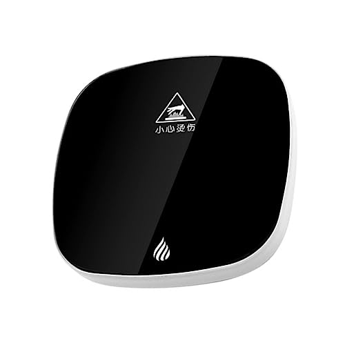 LALADEFIEE 1pc Compact USB Constant Temperature Cup Warmer Heating Mat for and Beverages Mug Heater for Home Office Use