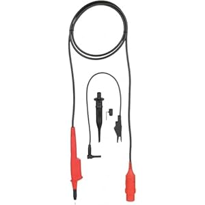 Fluke VPS410-II-R Indus Volt – Juego de sondas de 500 Mhz, 10:1, color rojo