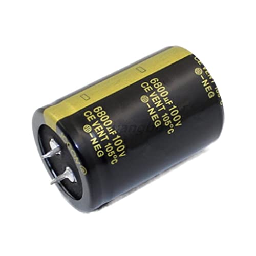 Condensateur électrolytique 100V 6800UF 35*50mm basse impédance pour haut-parleur et ampli HiFi