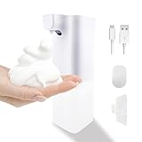 Automatic Touchless Foaming Soap Dispenser Rechargeable Electric Naomimeier Hands-Free No Touch Infr
