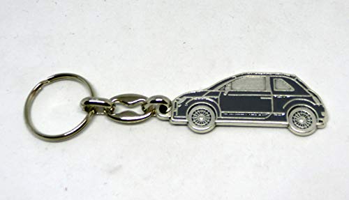 Llavero gris Tuning plateado esmaltado 100% fabricado en Italia Cover
