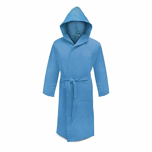 Lingerie Shop Accappatoio Uomo Donna Unisex Leggero Pratico In Microfibra