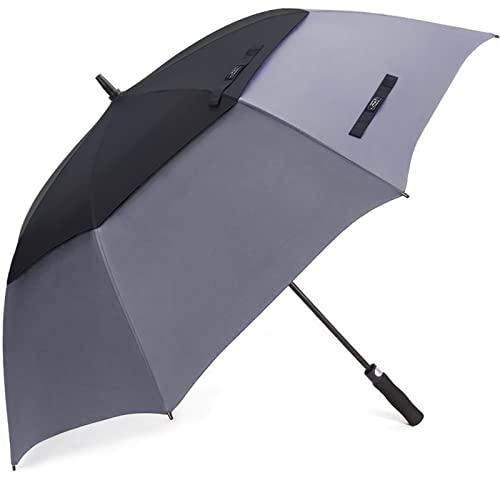 Image of G4Free 47 /54 /62 /68 Inch Automatic Open Golf Umbrella Oversize Extra Large Double Canopy Vented Windproof Waterproof Stick Umbrellas