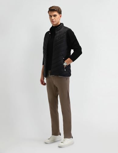 Image of Solid Regular Fit Reversible Packable Jacket