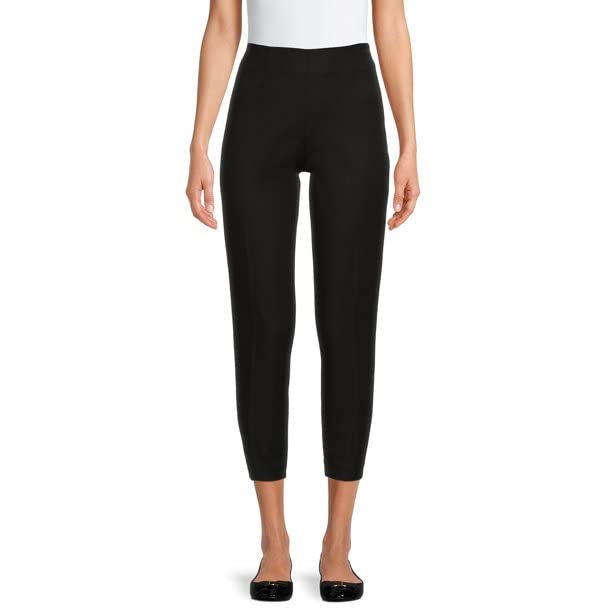Time Tru Womens Skinny Pants Black 8