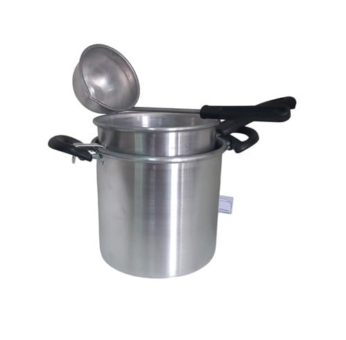 Kit Panelas com 3 peças em aluminio para derreter parafina fabricação de vela