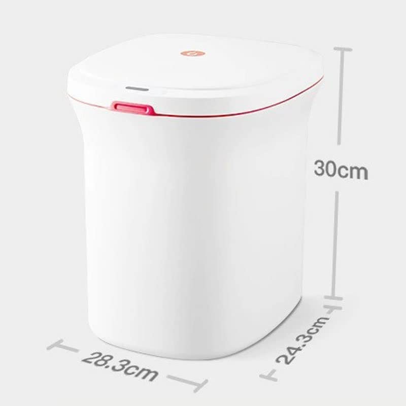 Vista 2 de ADSRB Smart Sensor Trash Can Kitchen Household Automatic Waterproof Garbage Can with Lid Toilet Trash Bin for Kitchen Living Room