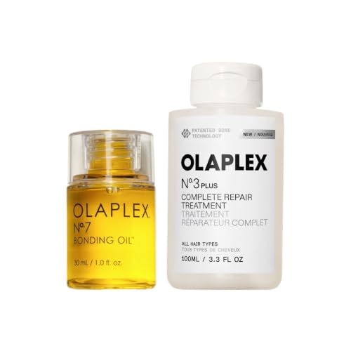 Image of Olaplex N.7 Bonding Oil: High Shine | Heat Protectant, Visibly Smooths & Softens Hair, Added Color Vibrancy, Up to 72 Hour Frizz Control | For Coily, Curly, Straight, and Wavy