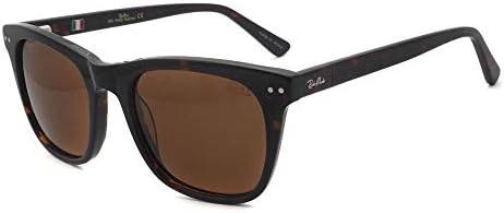 RICH MODE Square Polarized Sunglasses for Men and Women Retro Driving Fishing UV400 Protection Sunglasses Havana Sun Glasses