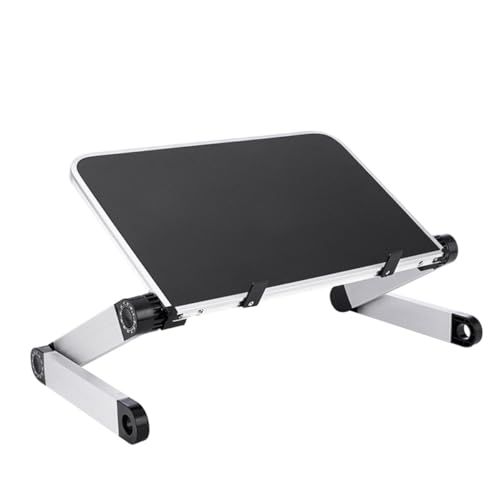 Soporte ergonómico de laptop Mikikit negro de aluminio miniatura 7