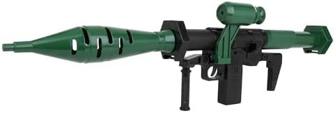 Toyzone Bazooka Warrior Gun -61663 | Make in India | Pretend & Play Gun | Rocket Launcher Gun | Nozzle Rotation | Dynamic Movement | Battery Operated | Age 3+ Years
