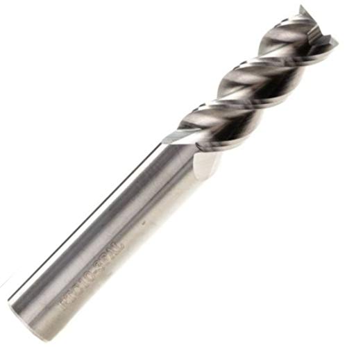 3mm Solid Carbide End Mill 45 Degree Helix 3 Flute for Aluminium (3mm)