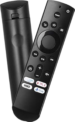 Remote Control Replacement Compatible with Insignia Toshiba Smart TVs with 4 Shortcut Buttons