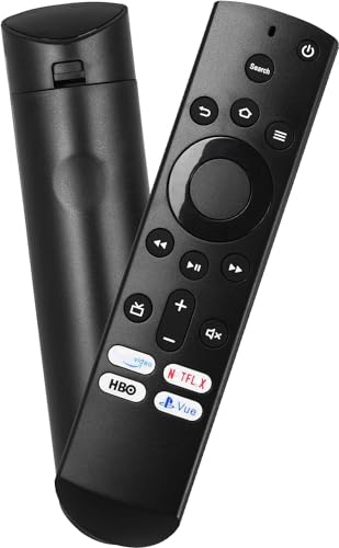 Remote Control Replacement Compatible with Insignia Toshiba Smart TVs with 4 Shortcut Buttons