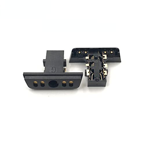 2PCS Replacement Earphone Jack Headset Port Socket Connector for PS5 Controller Repair Parts