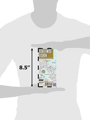 Streetwise Lisbon: City Center Street Map of
