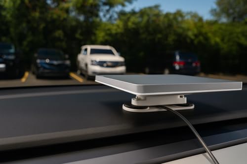 ConTronX Starlink Mini Dashboard Mount 4-in-1 Magnetic Tripod & Dash Bracket 100lb Magnet Strength 10 Tilt Travel-Friendly Starlink Mini Mount (Black)