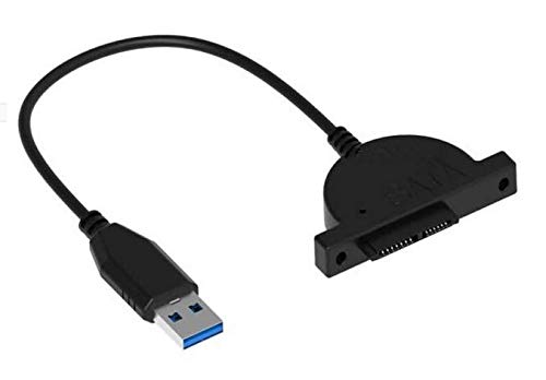 USB 3.0 to Notebook CD-ROM, SATA to USB, USB Cable, Notebook CD-ROM Adapter 7 + 6