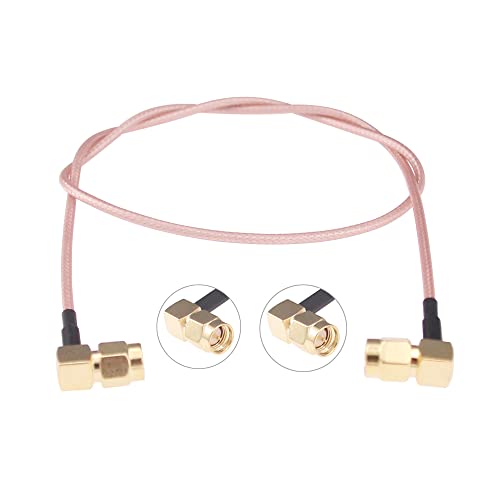 Cable Extensión Antena WiFi SMA Macho 50cm 2pcs miniatura 3