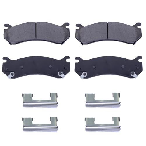 Image of Rear Brake Pads Fit for Chevy Silverado 1500, Chevy Tahoe, Cadillac Escalade ESV, EXT, GMC Sierra 1500, GMC Yukon Disc Brake Pads (D785)