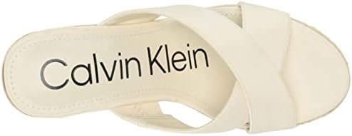 Calvin Klein Women's Echo Wedge Sandal, Chic Cream 151, 7 | Image 4