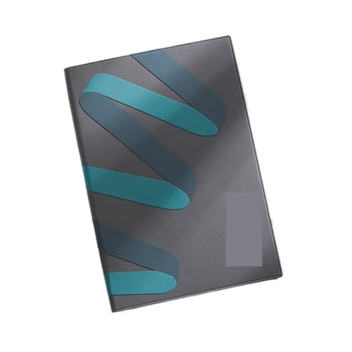 Carnet de notes A5 gris à couverture souple pour réunions et bureau