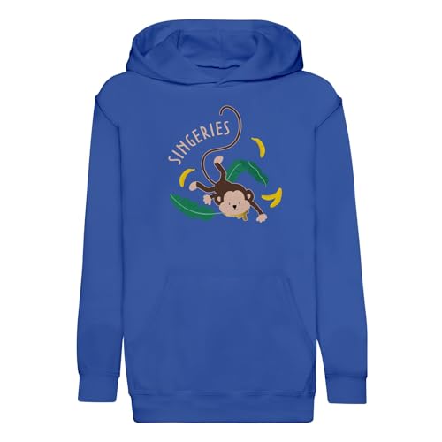 Sweat à capuche enfant Mr. Singe, idée cadeau anniversaire originale