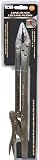 15" Long Reach Locking Pliers,Adjustable Thumb Screw And Quick-Release Lever- Durable High Carbon St