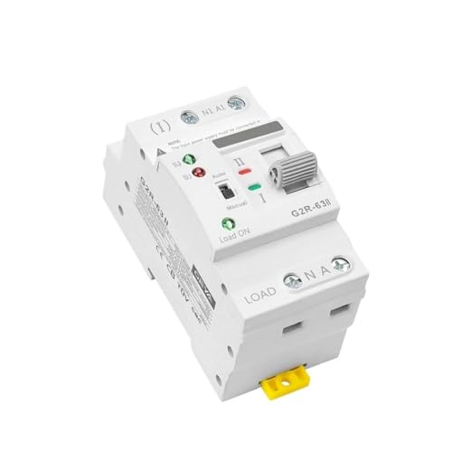 Commutateur de transfert automatique électrique G2R 63A haute fiabilité