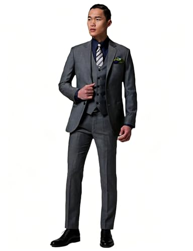 Veste homme à revers cranté et deux boutons pour tenue formelle