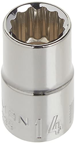 CRAFTSMAN Shallow Socket, Metric, 1/2-Inch Drive, 14mm, 12-Point (CMMT44235) - image 3