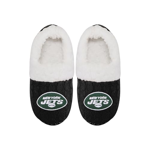 Image of FOCO Womens NFL Team Color Moccasin Slippers