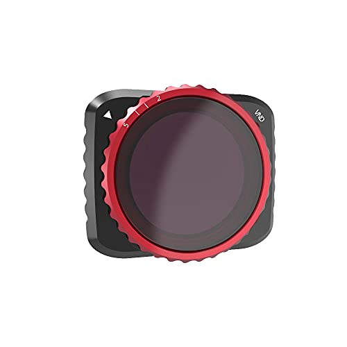 QKOO Neutral Density Fader Variable ND Filter Adjustable VND Filter 2 to 5 Quick-Release Camera Lens Filter for DJI Air 2S Drone Accessories