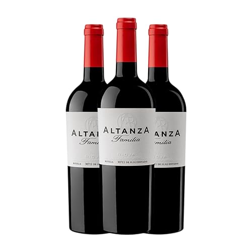 Altanza Lealtanza Selección Familiar Tempranillo Rioja Reserva 75 cl Vino tinto (Caja de 3 Botellas de 75 cl)