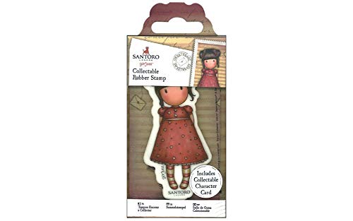 Santoro gorjuss Rubber Stamp, Multi-Colour, One Size
