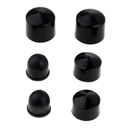 GOOHOCHY 2 Sets 3 Skateboard Pivot Cups Shocks Absorption Tools Rebuild Bushings Easy Install Kit