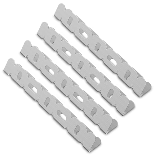 Mordx BBQ Halterung Edelstahl, Spießgestell für 6 Spieße, Halter für...