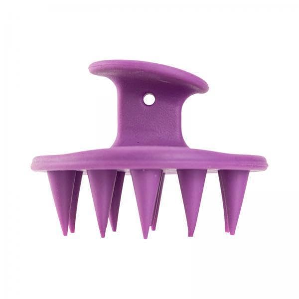 3xHair Scalp Massager Portable Handheld Scalp Scrubber for Home Women Men Dorm Dark Violet|Massager Machine for Pain Relief|Head Massager|Neck and Shoulder Relaxer|