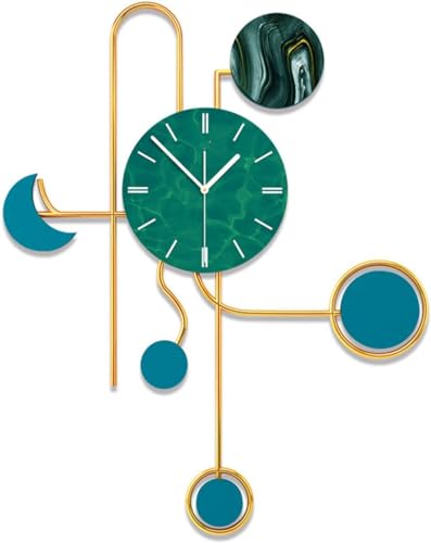 Montres murales non cochées en quartz 54x68cm avec pendule silencieux de salon